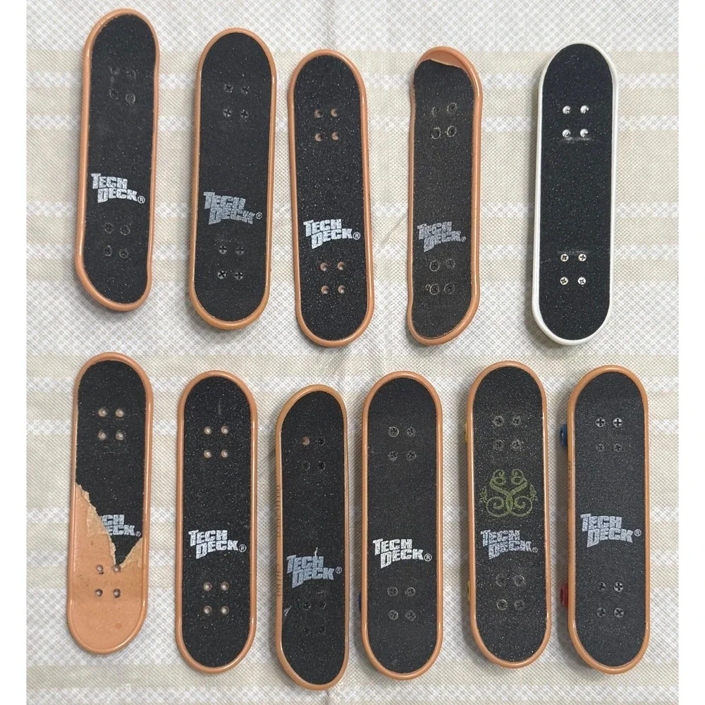 Vintage Tech Deck Lot 11 Fingerboards World Industries Blind Spider-Man Case